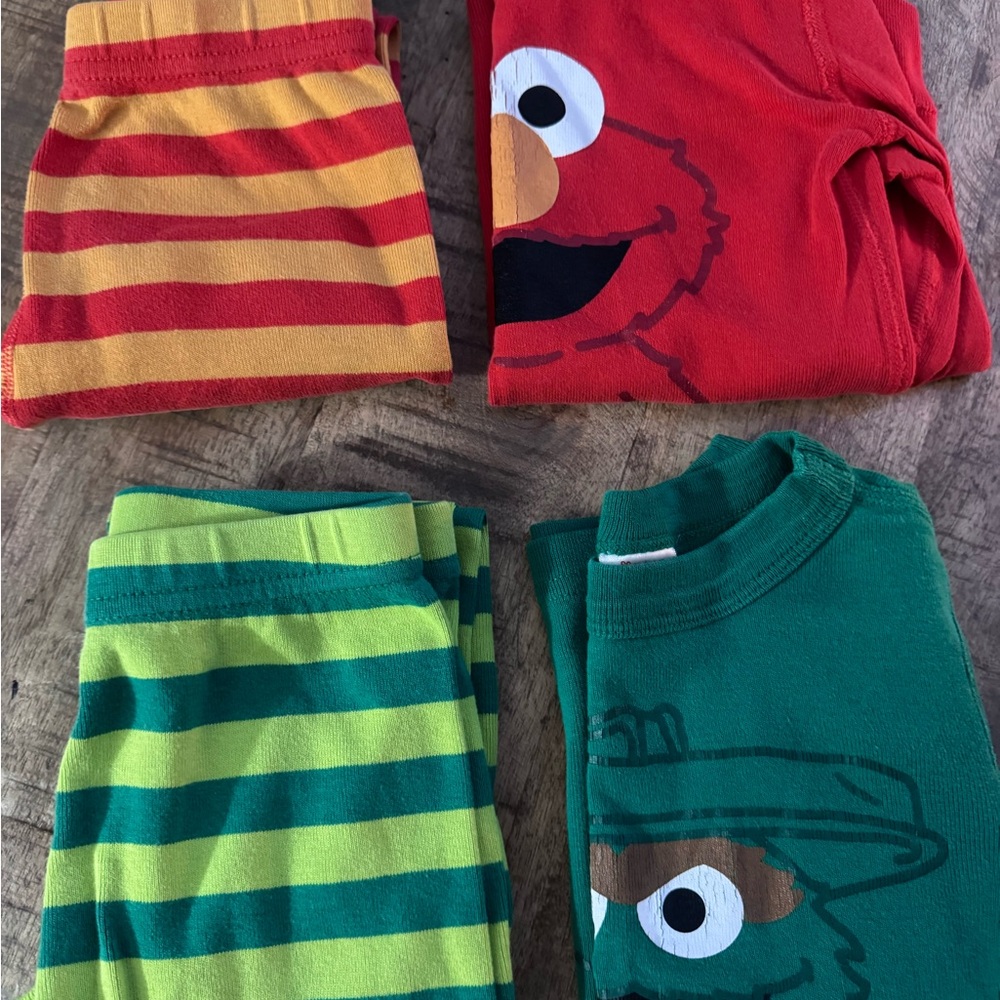 Hanna Andersson Sesame Street Pajamas!